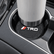 TRD Style Car Cup Holder Coasters 2PCS, Silicone Anti-Slip Cup Mats & Door Pocket Storage Liners