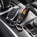 Car Keychain Metal Key Ring, Leather Key Holder, Car Key Fob Accessory for Toyota