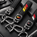 Car Keychain Metal Key Ring, Leather Key Holder, Car Key Fob Accessory for Toyota