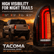 Tacoma LED tail lights for Toyota