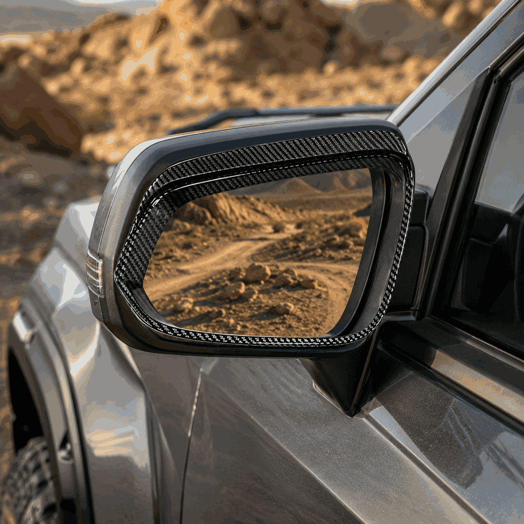 Tundra Side Mirror Rain Visor Trim For Toyota