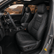 2025+Toyota 4Runner Black Camo Seat Covers with White TRD Style Embroidery For Toyota