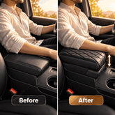 Universal Car Center Console Armrest Pad for Toyota, Raised Memory Foam Elbow Rest, Height-Enhancing Armrest Cushion & Console Protector